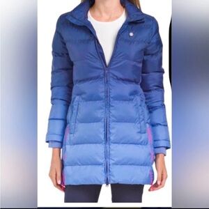 G/FORE Women's Blue Puffer Coat